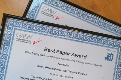 LSWI gewinnt Best Paper Award - GMW Tagung 2020